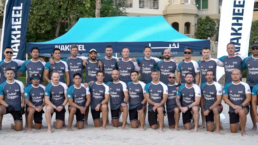 Nakheel sponsors UAE dragon boat racing team The Dubai Diggers