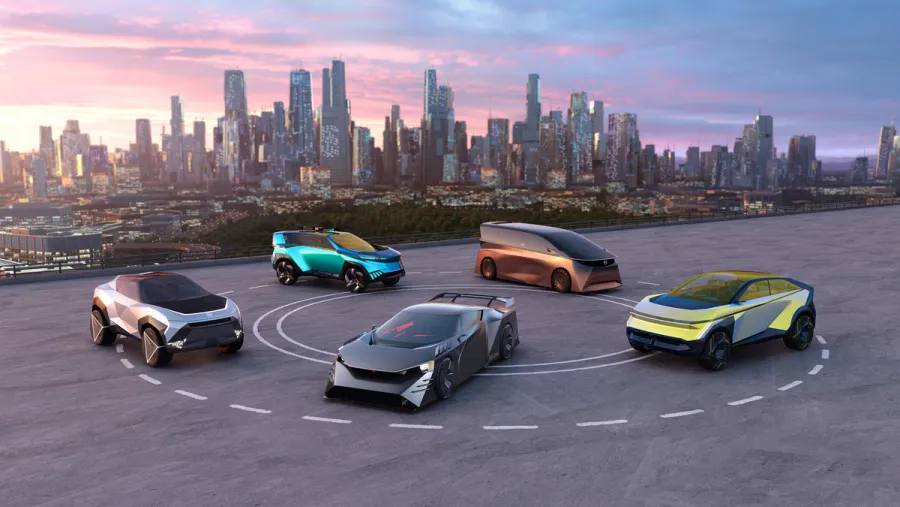  Nissan unveils its vision for a next-generation all-electric high-performance supercar EV: the Hyper Force Concept