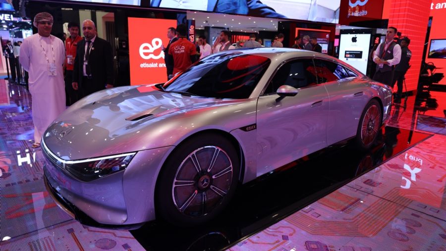 Mercedes-Benz VISION EQXX and VISION One-Eleven Concept Car Inspire Futuristic Mobility and Technology at GITEX 