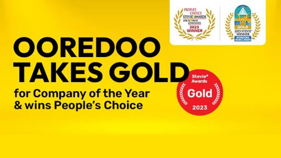 Ooredoo Group Wins Prestigious Accolades at  2023 International Business Awards®