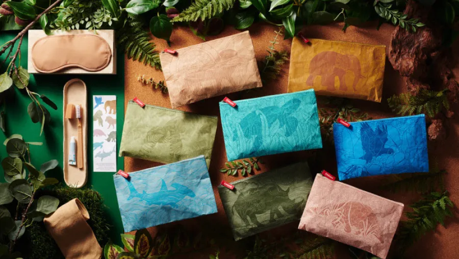 Emirates launches new wildlife amenity kits highlighting endangered species