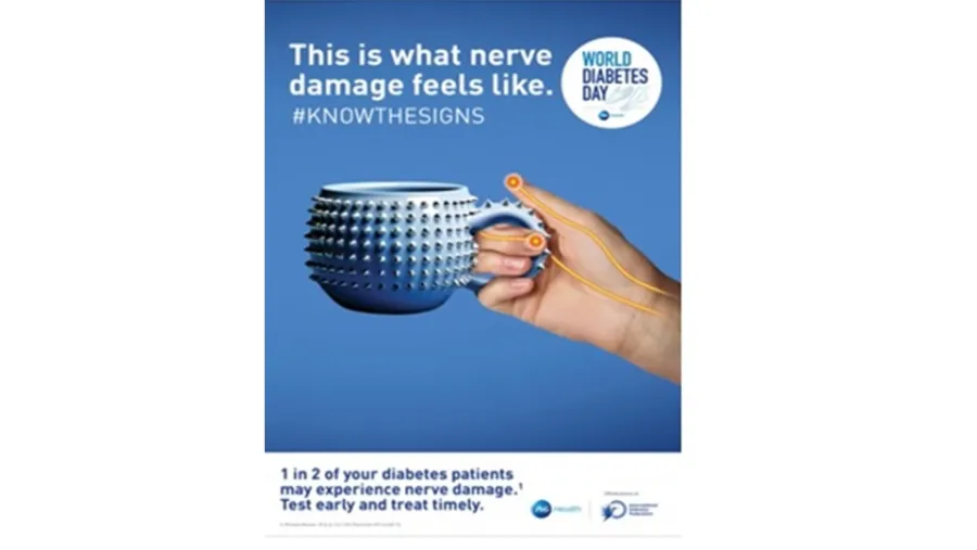 Neurobion commemorates World Diabetes Day 2023 with innovative AI - based Experiential Campaign #KnowtheSigns