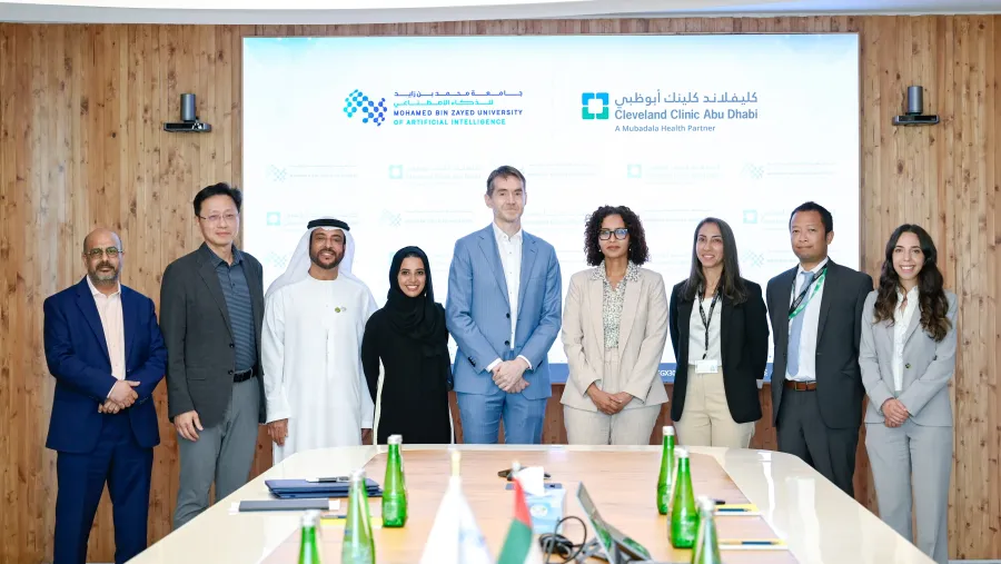 Cleveland Clinic Abu Dhabi and Mohamed bin Zayed University of Artificial Intelligence sign MoU to promote research and education