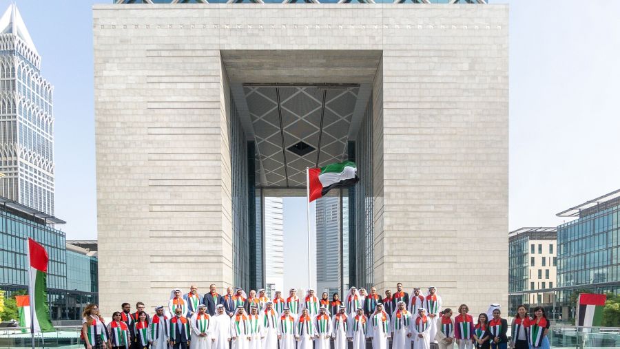 DIFC honours the nation on the 11th UAE Flag Day
