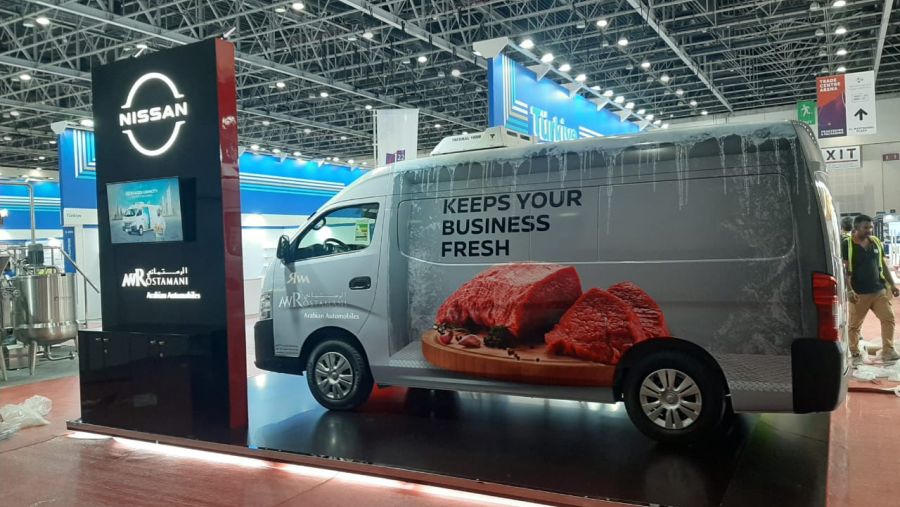 Arabian Automobiles Showcases Nissan URVAN Refrigeration at Gulfood Manufacturing 2023