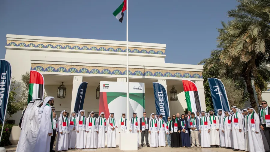 Nakheel celebrates the 11th UAE Flag Day