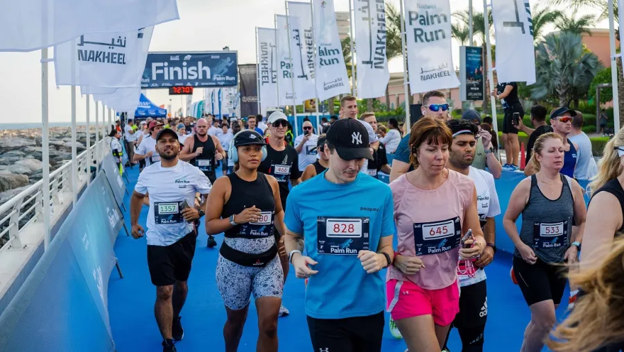 Inaugural Nakheel Palm Run goes to the finish line  with record-breaking participation