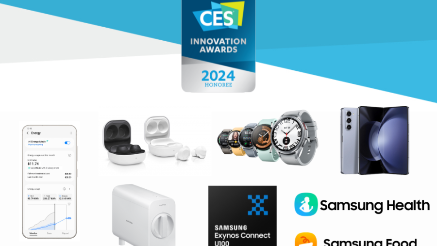 Samsung Recognized for Reinventing the Future by Consumer Technology Association