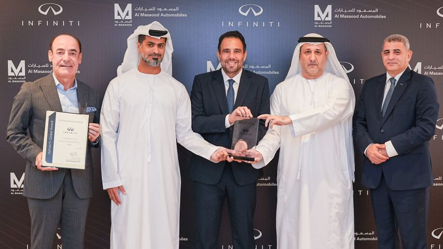 "المسعود للسيارات" تفوز بجائزة "إنفينيتي العالمية للتميز التشغيلي" 
