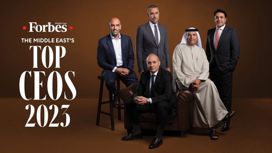 فوربس الشرق الأوسط تكشف عن قائمة أقوى الرؤساء التنفيذيين في المنطقة لعام 2023