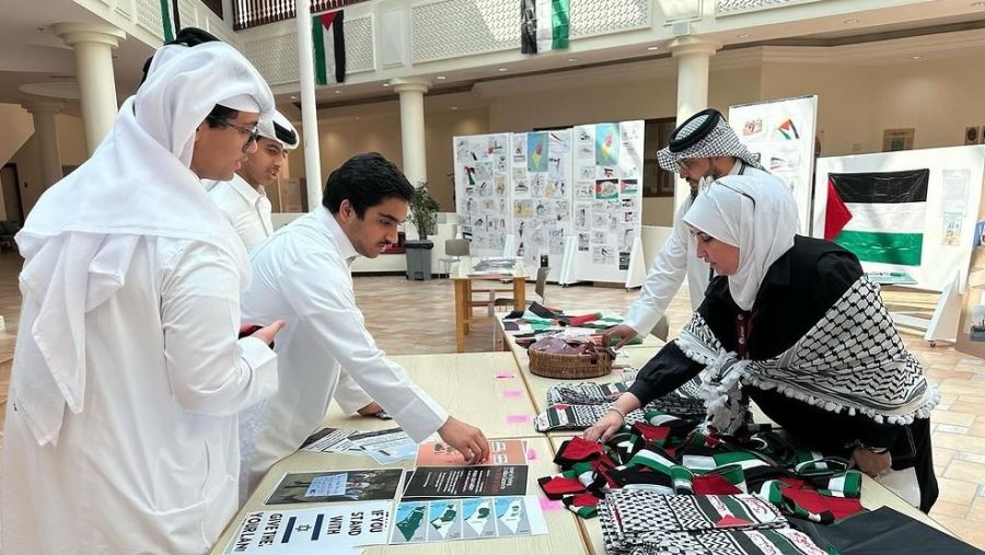 طلاب مؤسسة قطر يجمعون تبرعات بقيمة 20.4 مليون ريال قطري لدعم فلسطينQF School Students Raise Over Qar20 Million To Support Palestine