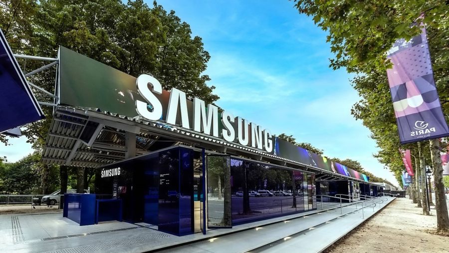 سامسونج تكشف عن مساحة "Olympic™ rendezvous @ Samsung" في ساحة Marigny