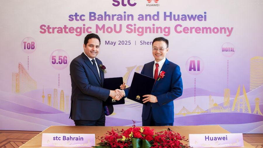 stc البحرين توقع اتفاقية مع هواوي لتقديم أحدث خدمات شبكات الجيل الخامس الخاصة والجيل الخامس المتقدم وتقنيات الذكاء الاصطناعي‎