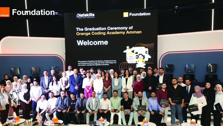 Graduation of a new cohort from the “Digital Upskilling and Employment Program”