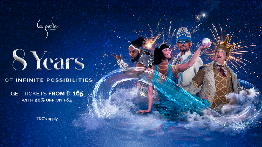 Eight Years of Infinite Possibilities at La Perle from 165 AED