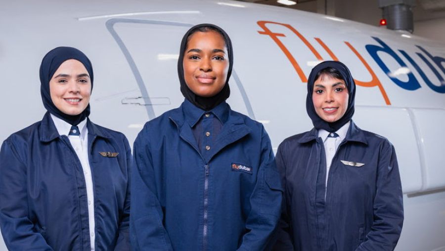فلاي دبي تحتفل بإنجازات المرأة الإماراتية في الطيران
