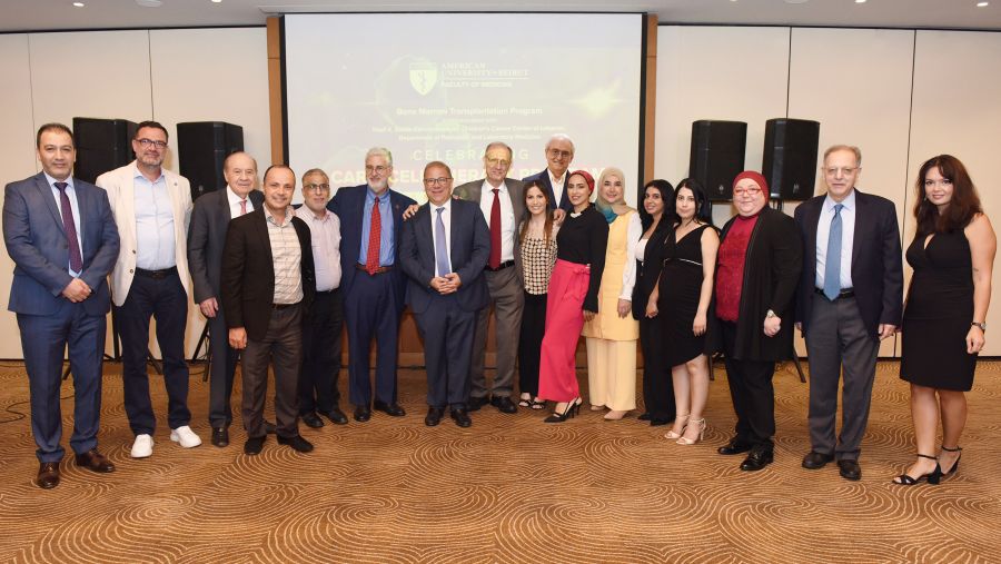 المركز الطبي في الجامعة الأميركية في بيروت يحتفل بإطلاق برنامج العلاج بالخلايا التائية بنجاح 