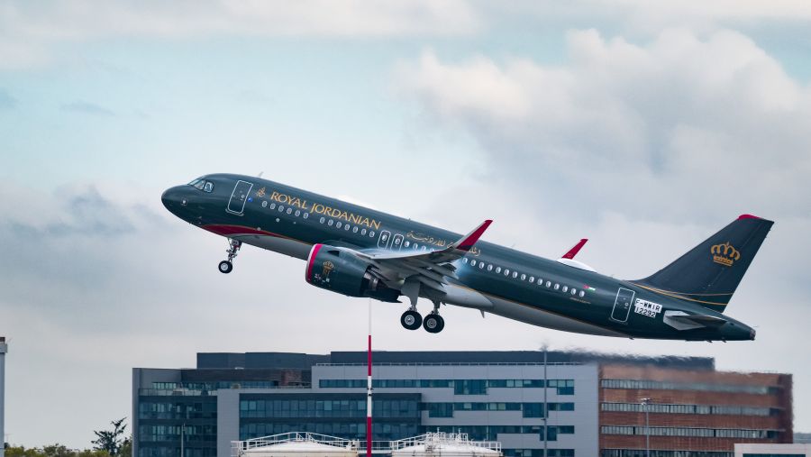 Royal Jordanian Expands Airbus A320neo Fleet to 12 New Aircraft