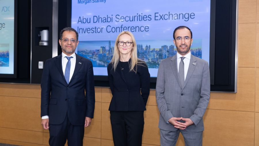 سوق أبوظبي للأوراق المالية يستقطب اهتمام المستثمرين العالميين خلال جولة ومؤتمر نيويورك بالتعاون مع مورجان ستانلي
