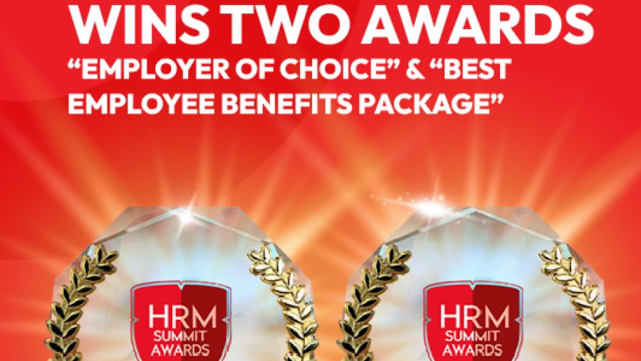 Ooredoo Kuwait Wins Two Prestigious HRM Awards: “Employer of Choice” & “Best Employee Benefits Package”