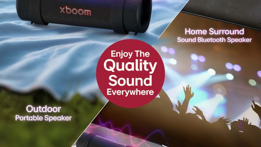 LG xboom Grab: The Ultimate Portable Speaker for Outdoor Adventures and Indoor Entertainment