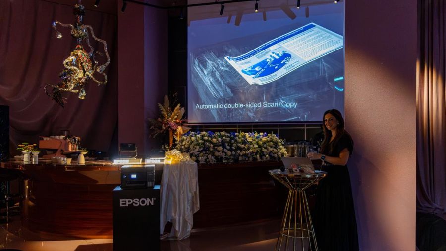 Epson Reinvents Printing and Projection at Exclusive Krasota Experience