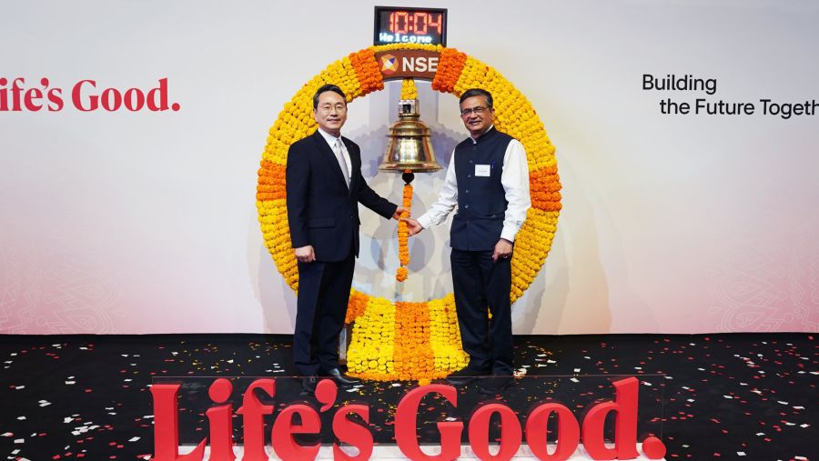 LG Electronics India Lists on Nse