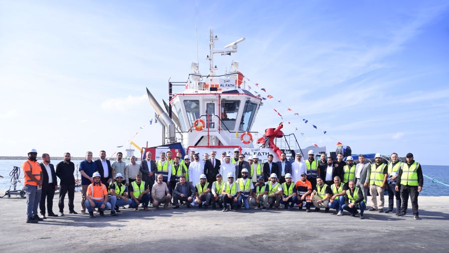 مجموعة موانئ دبي العالمية تبدأ رسمياً عملياتها التشغيلية في ميناء طرطوس