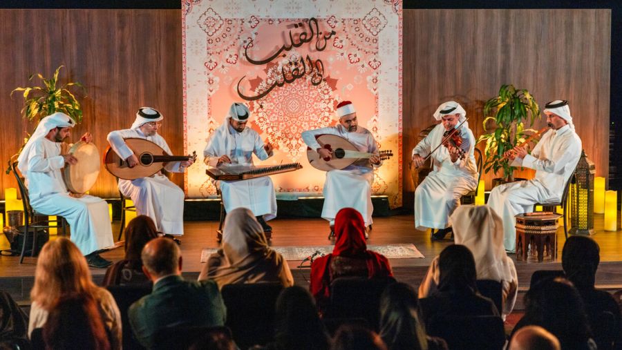 "من القلب إلى القلب": عروض موسيقية وحوارات تفاعلية بمؤسسة قطر تُعيد إحياء المقام العربي الفصيح 