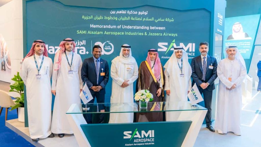  طيران الجزيرة و"سامي السلام لصناعة الطيران" توقّعان مذكرة تفاهم لبحث الفرص في الصيانة الثقيلة