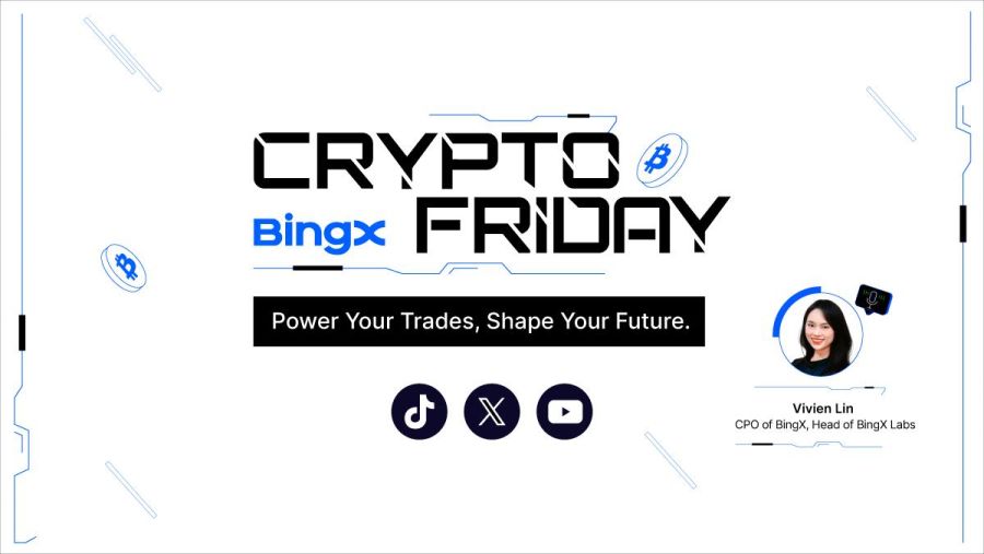 إطلاق سلسلة "Crypto Friday" من BingX لتمكين المتداولين بالمعرفة والتحليل