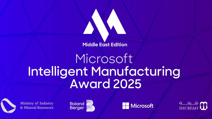 اطلاق النسخة الإقليمية من "جائزة مايكروسوفت للتصنيع الذكي (MIMA)" في الشرق الأوسط