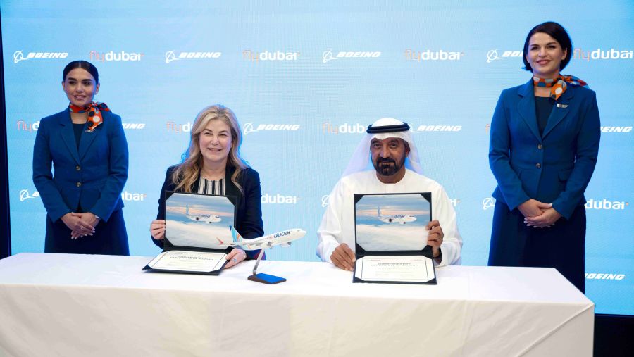 "فلاي دبي" توقّع اتفاقية جديدة لشراء 75 طائرة بوينج 737 ماكس