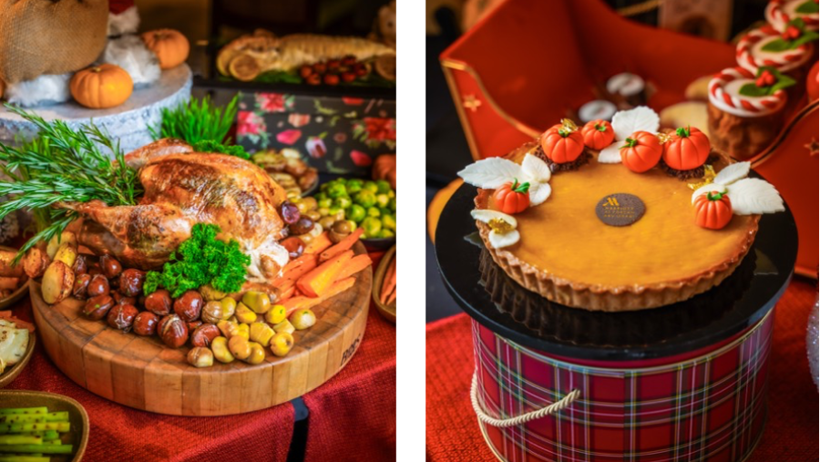 احتفلوا بعيد الشكر في فندق ماريوت الفرسان مع بوفيه فاخر ووجبات جاهزة للطلبات الخارجية