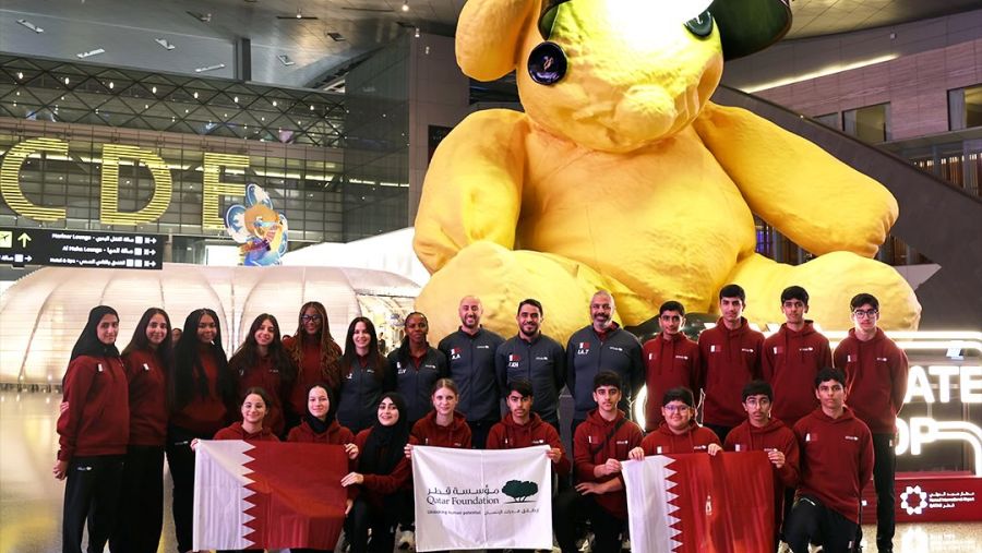 طلاب مؤسسة قطر ينافسون على الساحة العالمية في بطولة لكرة الطائرة بالصين