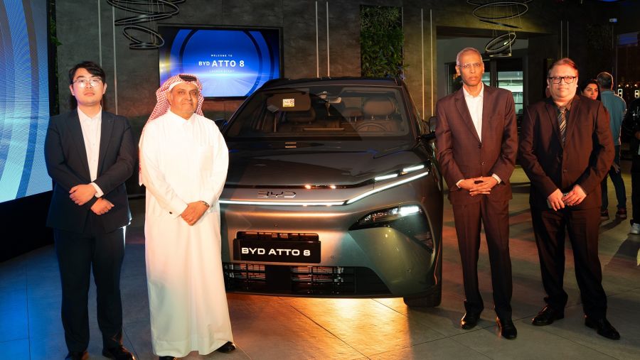 Mannai – BYD Launches the New BYD ATTO 8 in Qatar