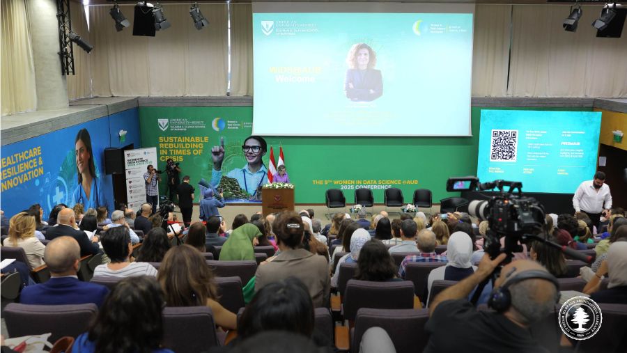 مؤتمر المرأة في علوم البيانات في الجامعة الأميركية في بيروت يوحّد قيادات دولية ومحلية من أجل مستقبل مستدام