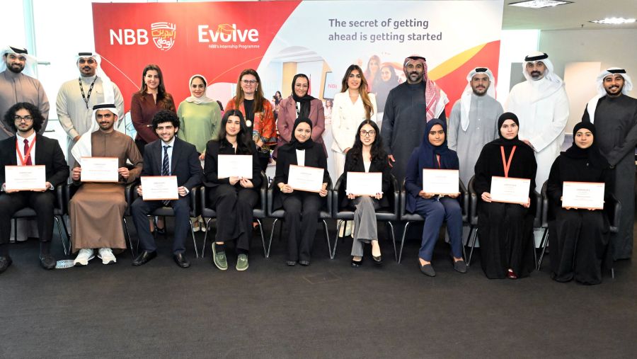 بنك البحرين الوطني يختتم برنامج EVOLVE الموسم الشتوي لتمكين القيادات الوطنية الشابة