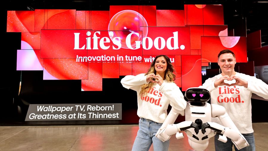 إل جي إلكترونيكس تعرض إمكانات الذكاء العاطفي في معرض الإلكترونيات الاستهلاكية 2026