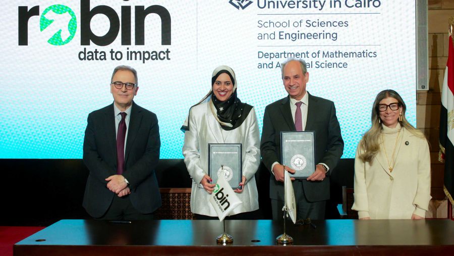  الجامعة الأمريكية بالقاهرة وروبن لحلول البيانات والذكاء الاصطناعي  يتعاونان لتأهيل الجيل القادم من كوادر علوم البيانات في مصر