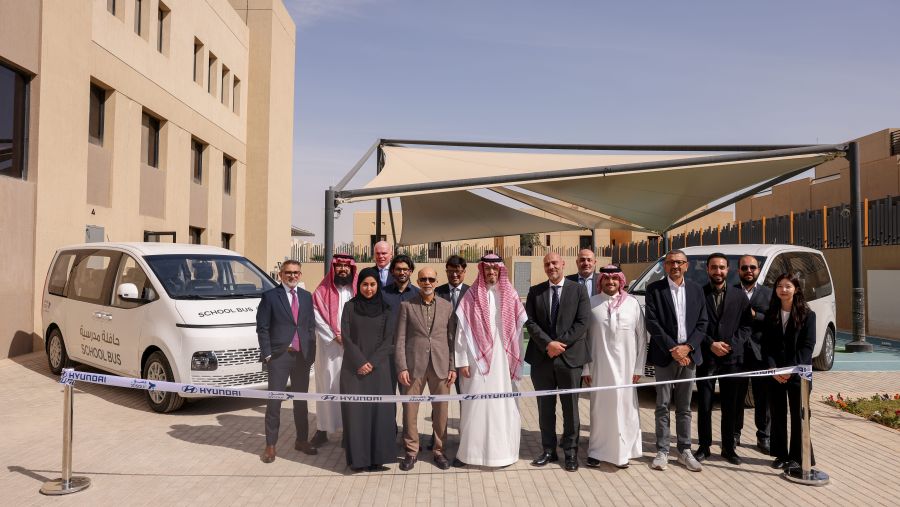 Hyundai Motor Company Donates School Buses to Josour School in Support of Neurodiverse Students 