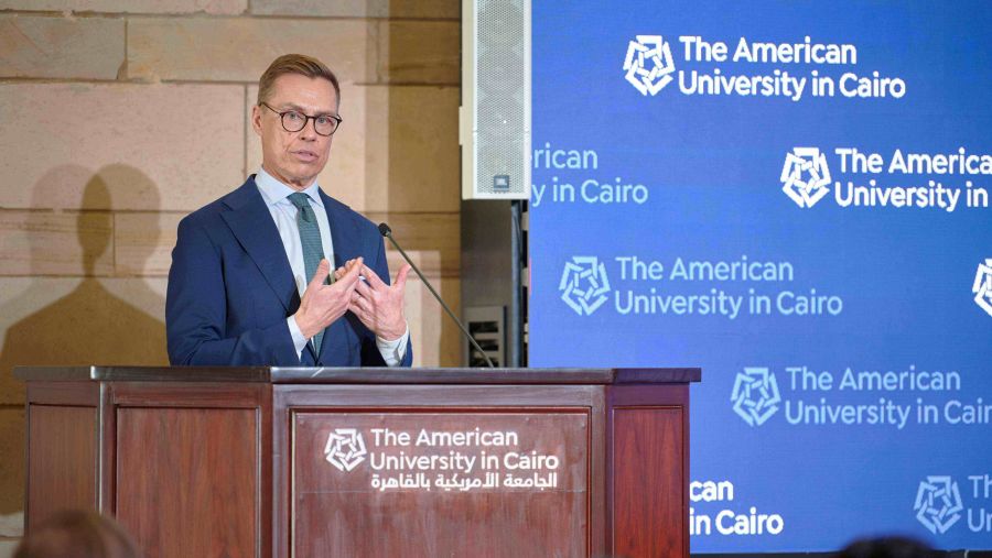 President of Finland Addresses Shifting Global Power Dynamics at AUC
