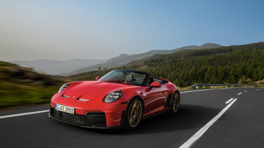 911 GT3 S/C with a high-revving naturally aspirated engine and manual transmission