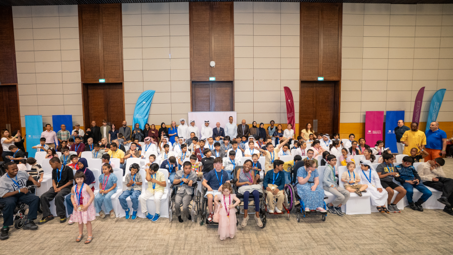 مؤسسة قطر تحتفي بالمشاركين والمدربين في حفل جوائز برنامج "لكل القدرات" التقديرية