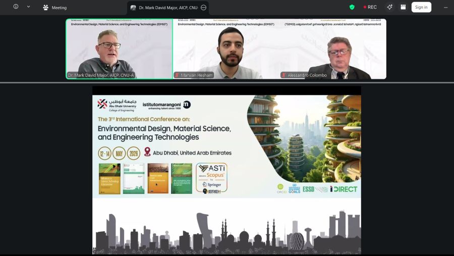 جامعة أبوظبي تختتم المؤتمر الدولي للتصميم البيئي وعلم المواد والتقنيات الهندسية 2026 بتوصيات عالمية لتعزيز التصميم المستدام والمرن