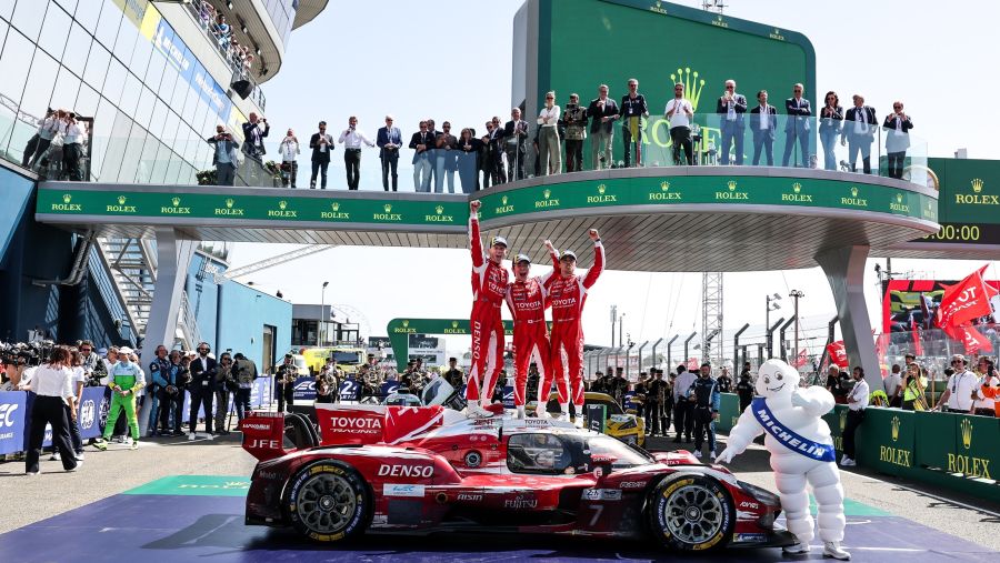 TOYOTA RACING Claims Sixth Victory at 24 Hours of Le Mans