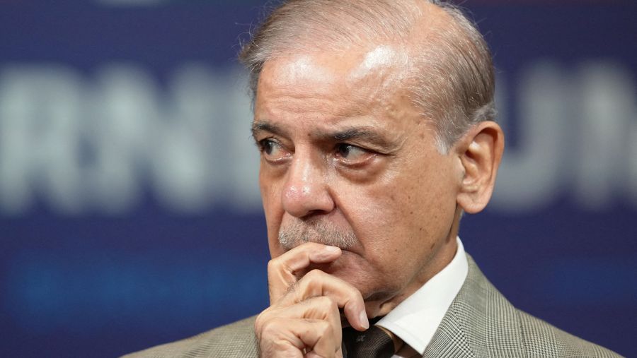 Pakistan's Prime Minister Shehbaz Sharif