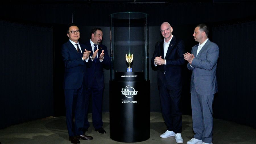 Hyundai Motor Company and FIFA Museum Welcome Visitors to "Legacies of Champions" Fan Experience at Rockefeller Center During FIFA World Cup 2026™