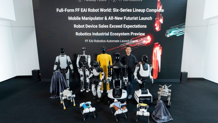 Faraday Future Unveils Second-Half Launch of FF EAI Robot World, Introducing New Humanoid Robot and Industrial Robotics Ecosystem