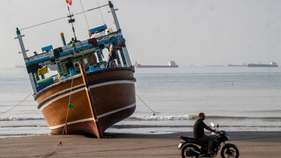 A beach in Iran
